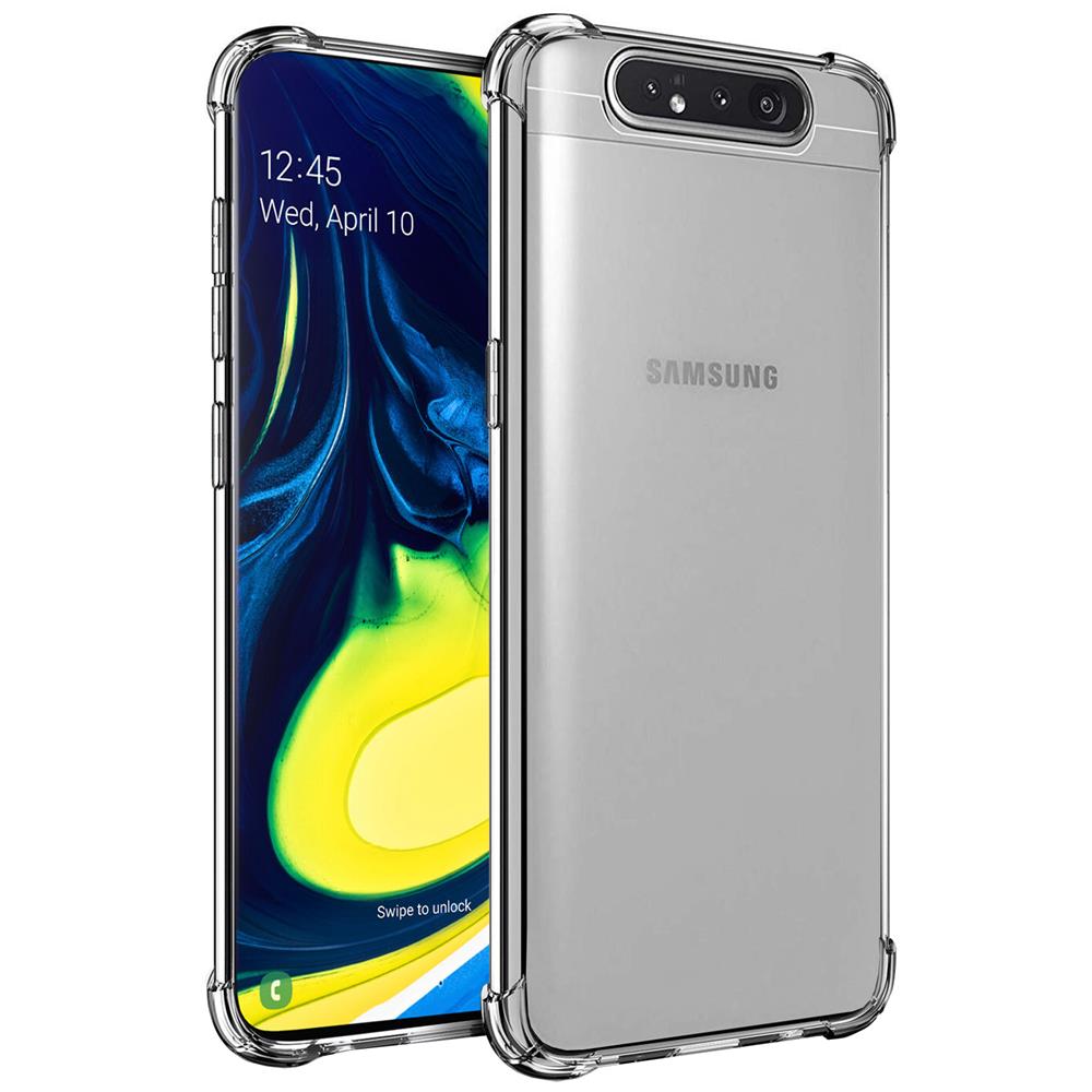 Rugged TPU für Samsung Galaxy A80 in Transparent