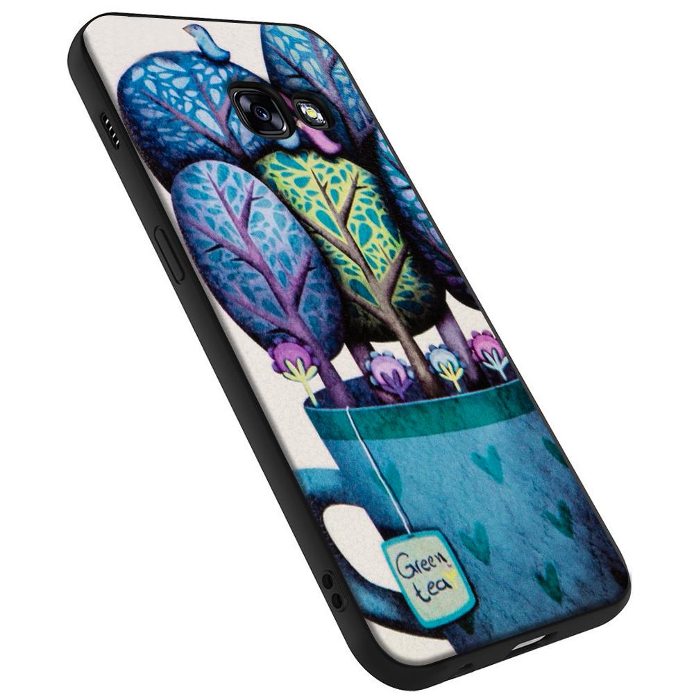 Hoco Colored Case für Samsung Galaxy A3 2017 A320 als Tee Motiv