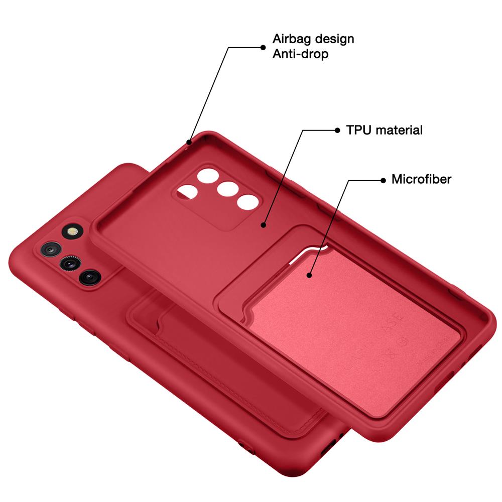 Card Case für Samsung Galaxy S10 Lite in Rot