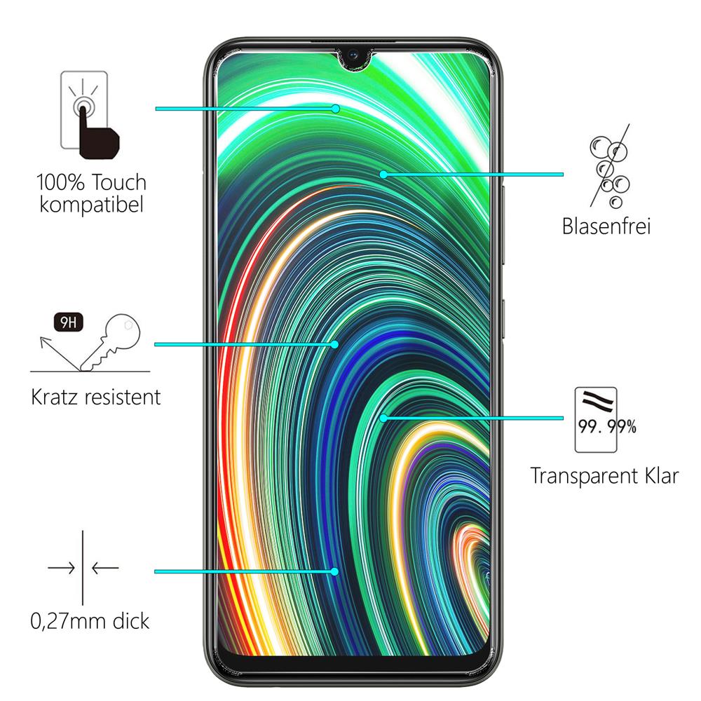 Glas 2in1 für Realme C25Y / C21fürY
