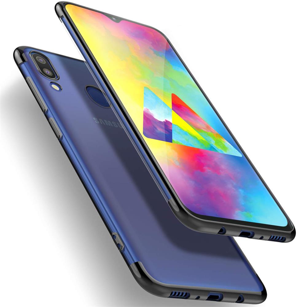 Zero Edge Color für Samsung Galaxy M20 in Schwarz