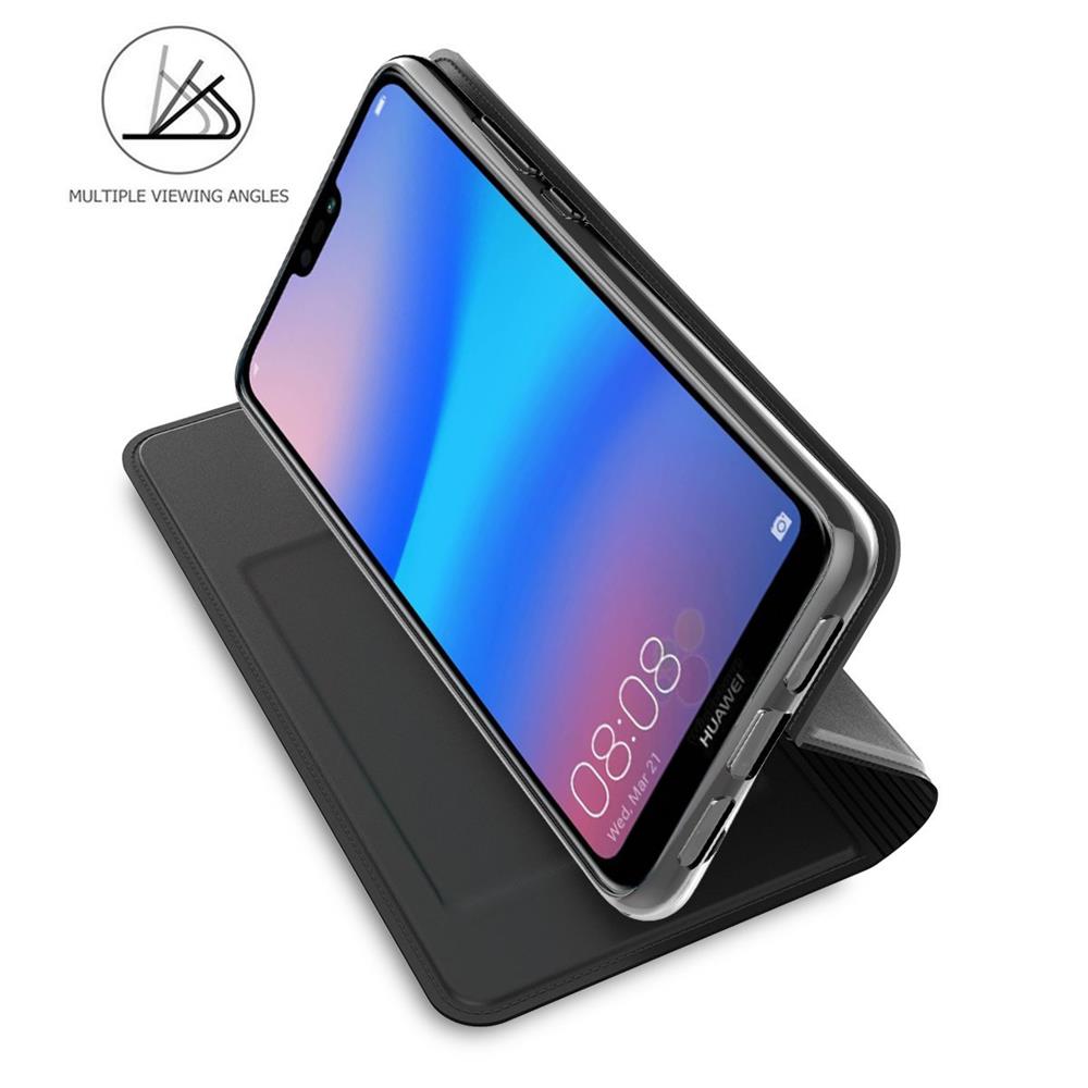 Electroplated Flip für Huawei P20 Lite in Schwarz
