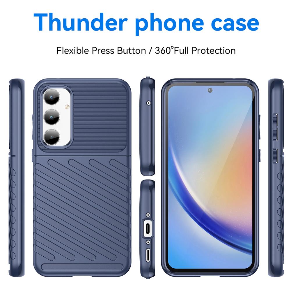Thunder Case für Samsung Galaxy A35 5G in Blau
