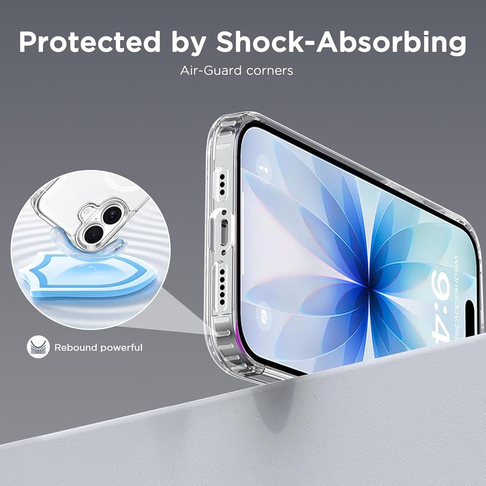 Magsafe TPU Case für Apple iPhone 17 in Transparent