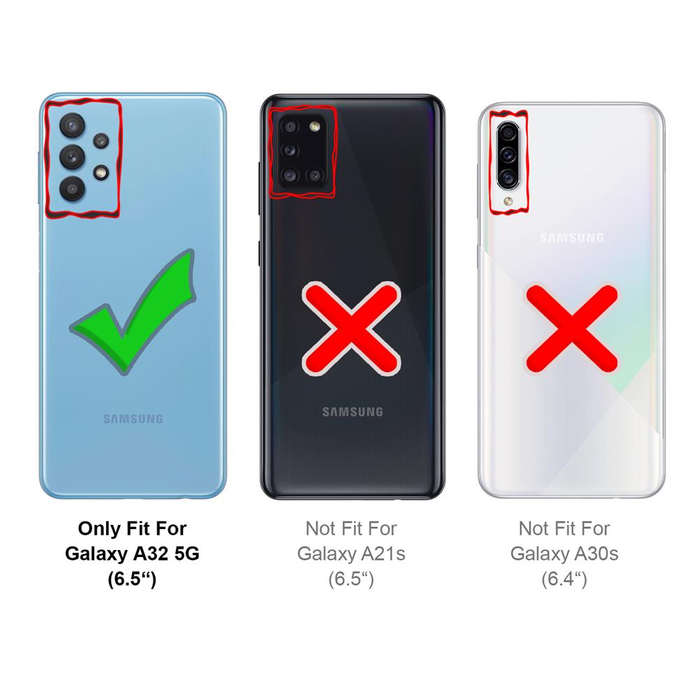 Rugged TPU für Samsung Galaxy A32 5G in Transparent