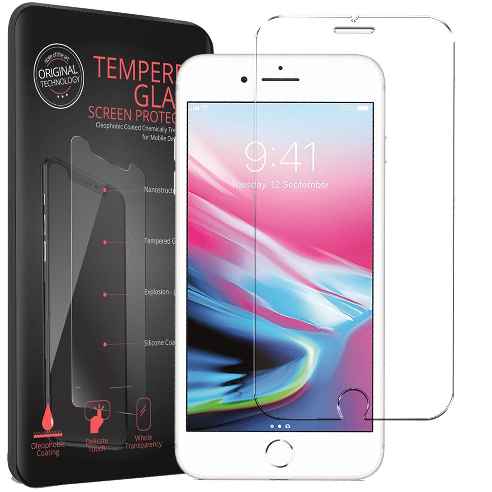 Glas 2in1 für Apple iPhone 7 / 8 / SE 2