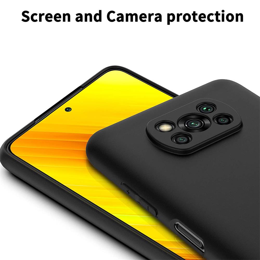 Classic TPU für Xiaomi Poco X3 / X3 Pro in Schwarz