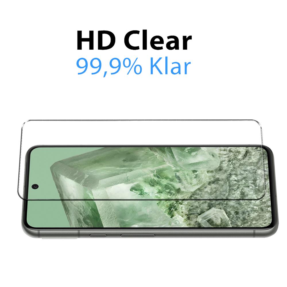 4in1 Glas Set für Google Pixel 8