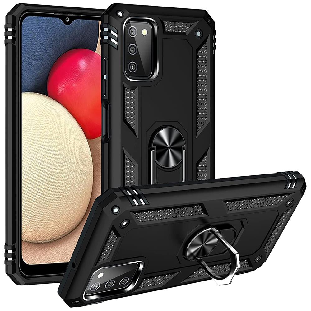 Army Case für Samsung Galaxy A03s in Schwarz