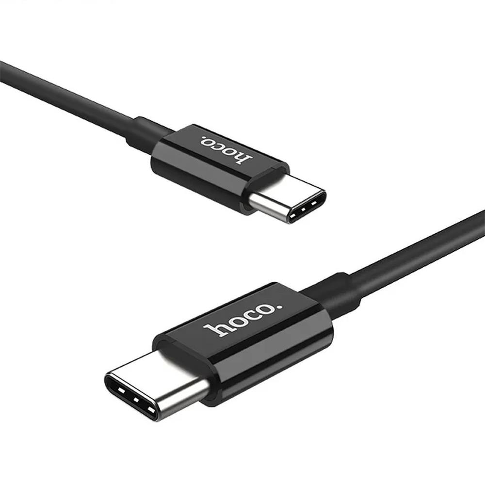 Hoco USB Kabel - X23 Typ C auf Typ C in Schwarz