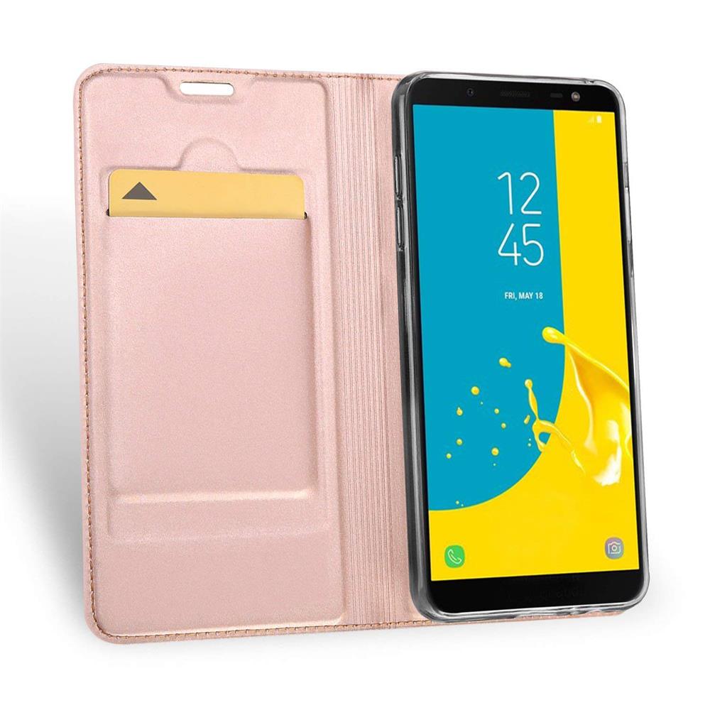Electroplated Flip für Samsung Galaxy J6 2018 in Rosegold