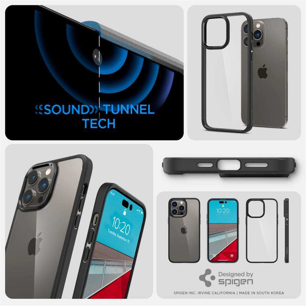 Spigen ULTRA HYBRID CASE für Apple iPhone 14 Pro Max in Schwarz
