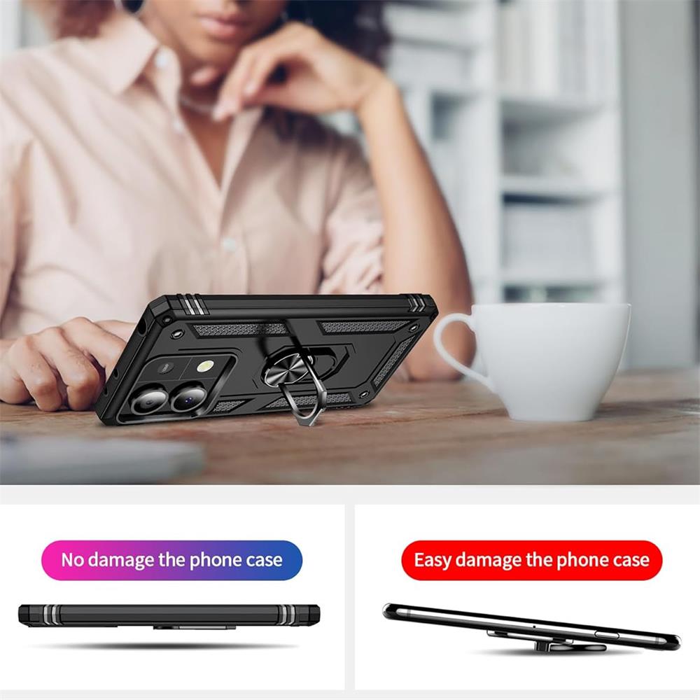 Army Case für Xiaomi Redmi Note 13 Pro 5G in Schwarz