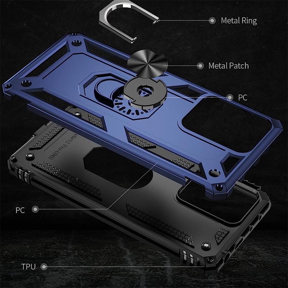 Army Case für Xiaomi Redmi Note 12 Pro Plus 5G in Blau