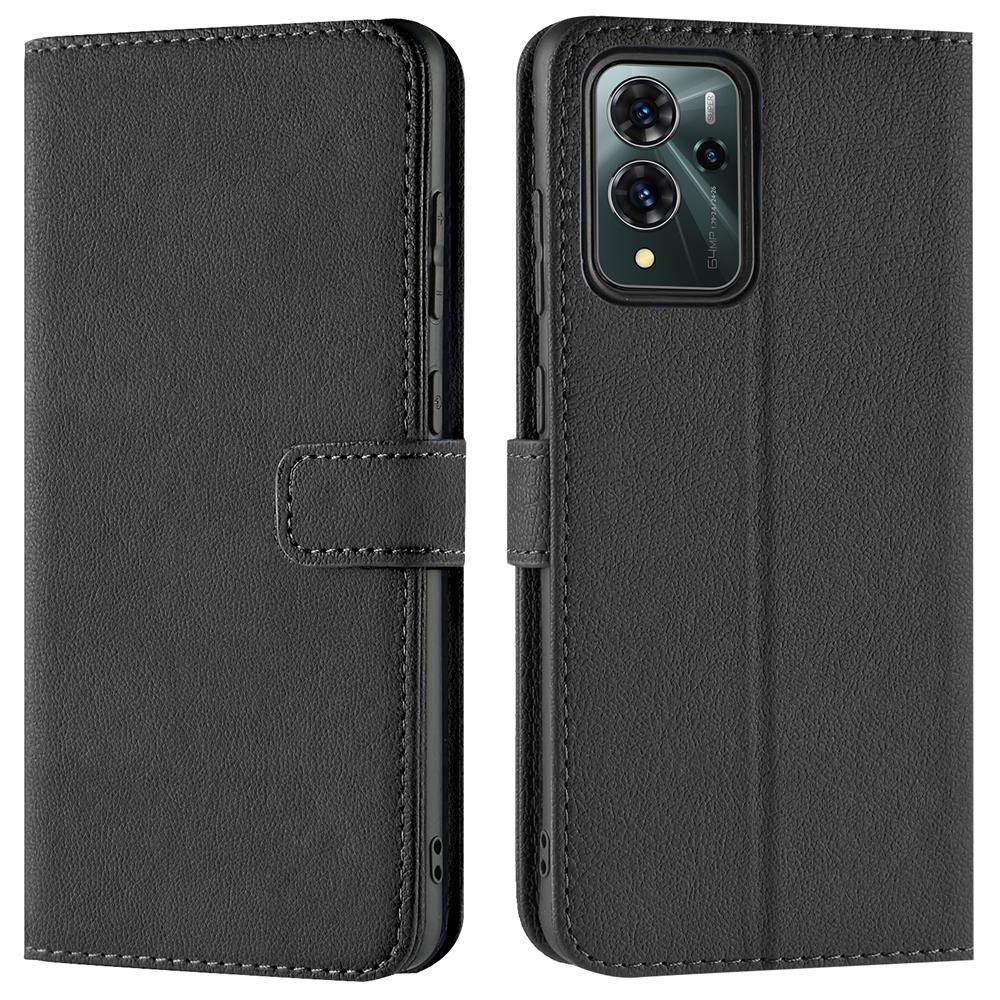 Basic Wallet für ZTE Blade V40 Pro in Schwarz