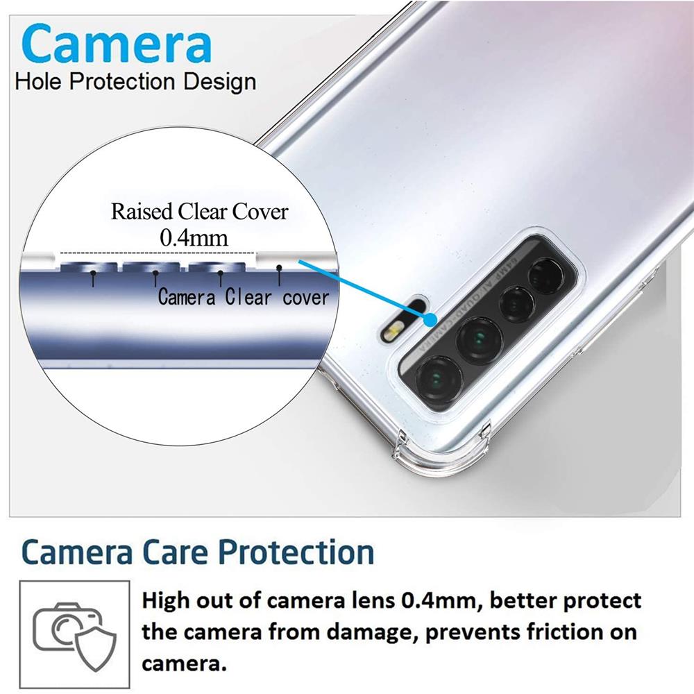 Rugged TPU für Huawei P40 Lite 5G in Transparent