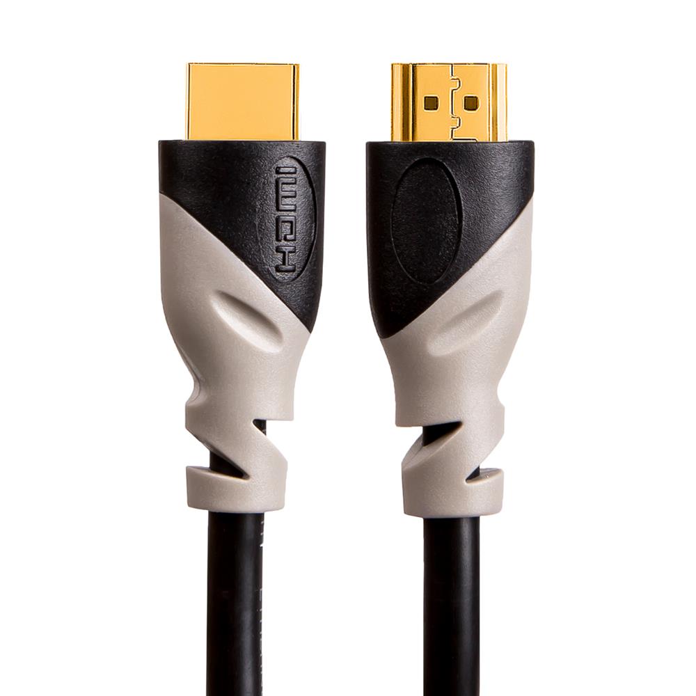 HDMI Kabel rund Schwarz - Länge 3m