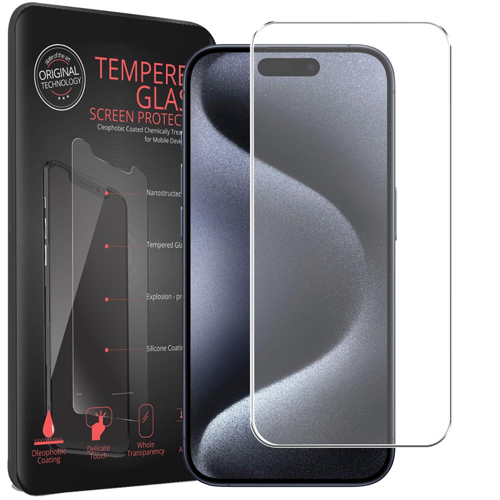 Glas 2in1 für Apple iPhone 15 Pro Max