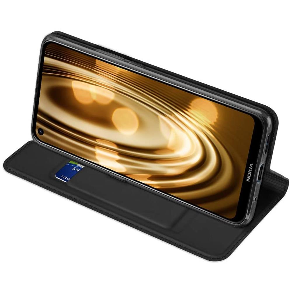 Electroplated Flip für Nokia 5.4 in Schwarz