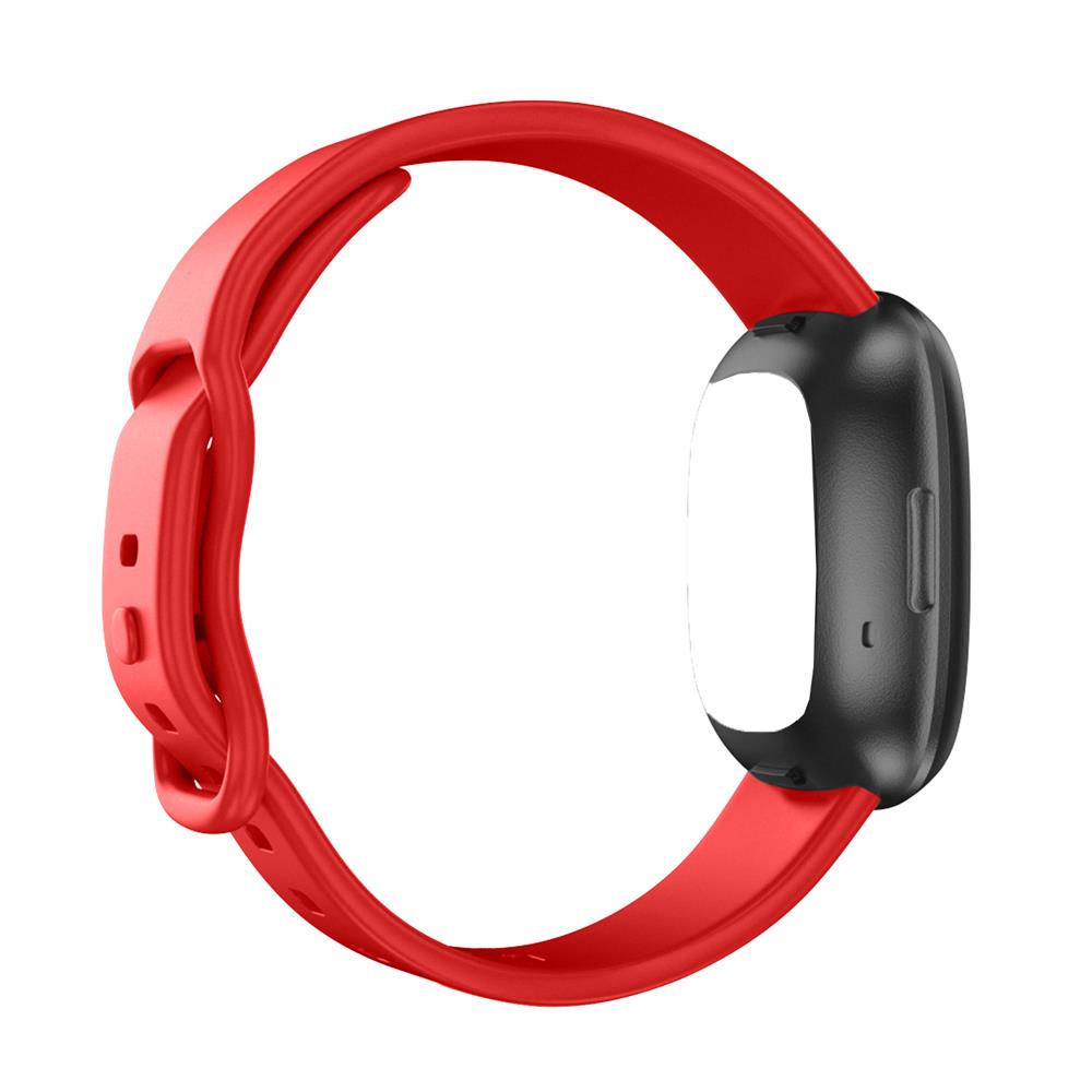 Fitnessarmband TPU für Fitbit Versa 3/4 - Gr.S in Rot