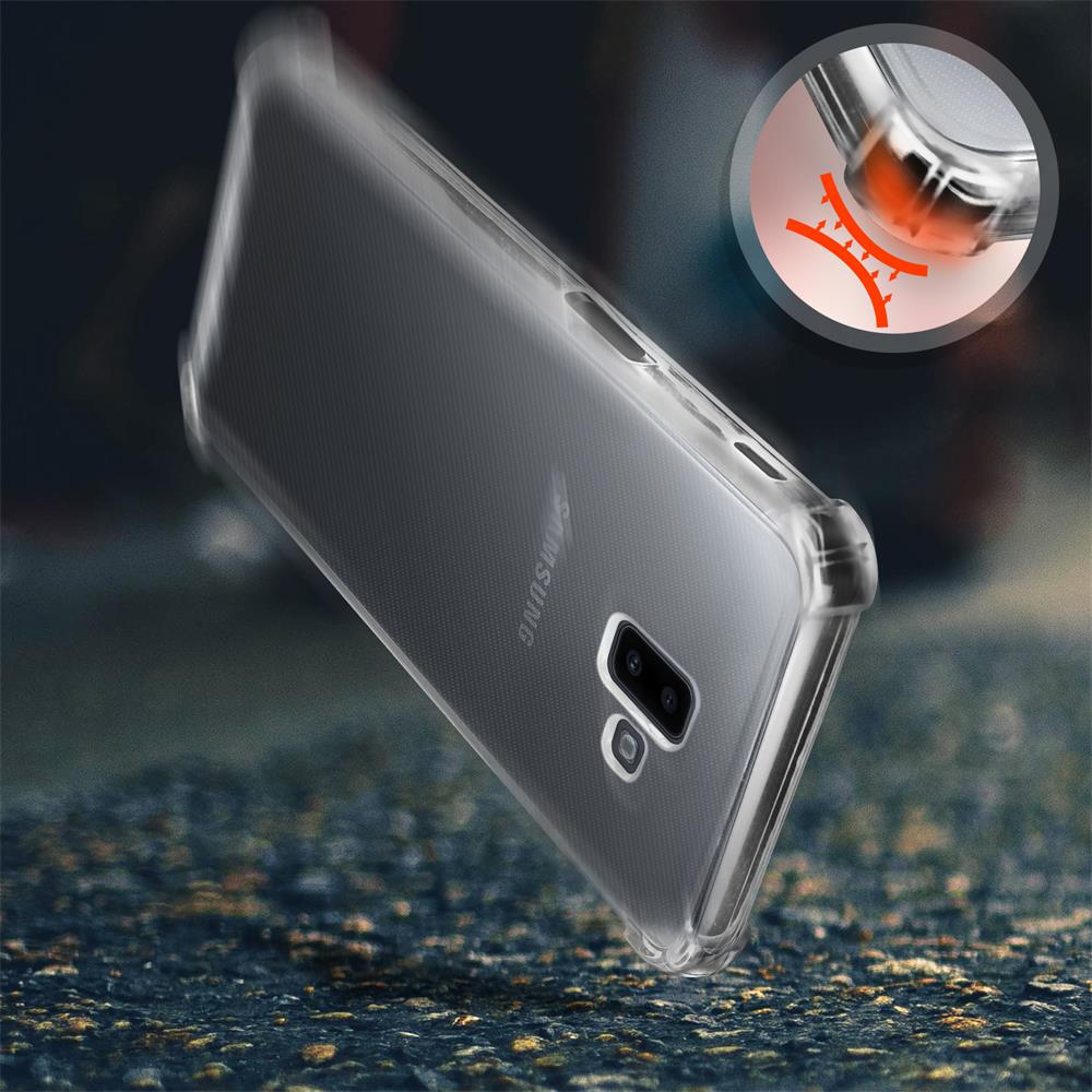 Rugged TPU für Samsung Galaxy J6 Plus in Transparent