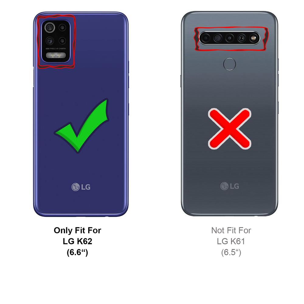 Basic Flip für LG K62 in Schwarz
