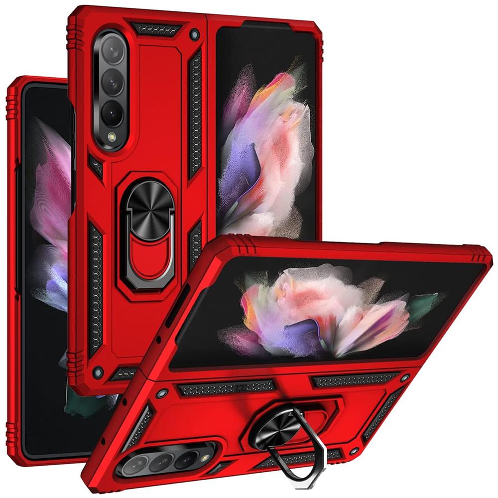 Army Case für Samsung Galaxy Z Fold 4 in Rot