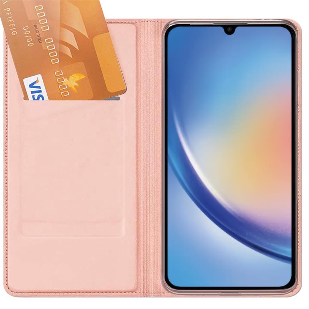 Electroplated Flip für Samsung Galaxy A55 5G in Rosegold