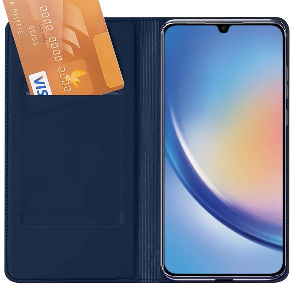 Electroplated Flip für Samsung Galaxy A55 5G in Blau