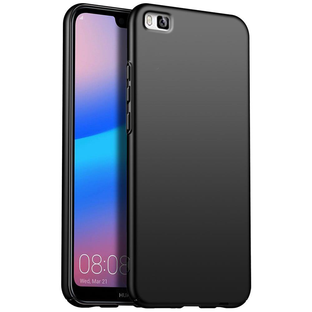 Classic Plain für Huawei P8 Lite in Schwarz