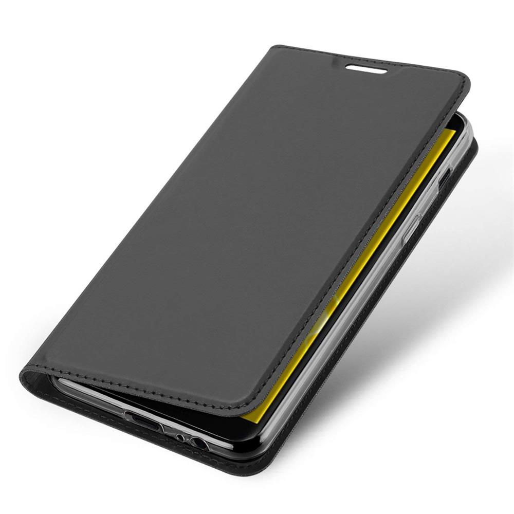 Electroplated Flip für Samsung Galaxy J6 2018 in Schwarz