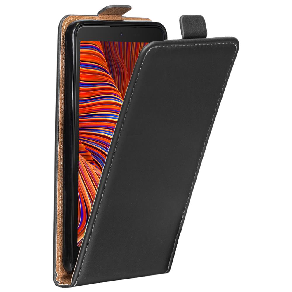 Basic Flip für Samsung Galaxy XCover 5 in Schwarz