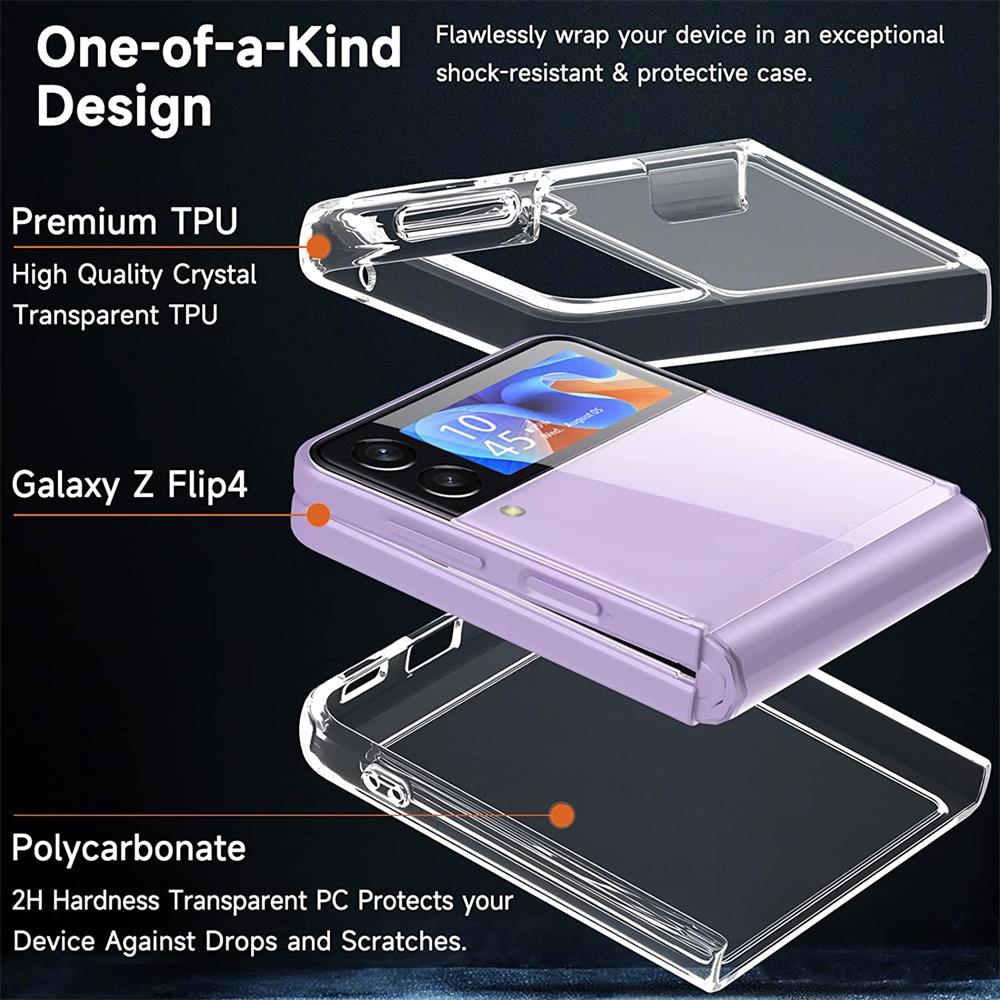 Zero für Samsung Galaxy Z Flip 4 in Transparent