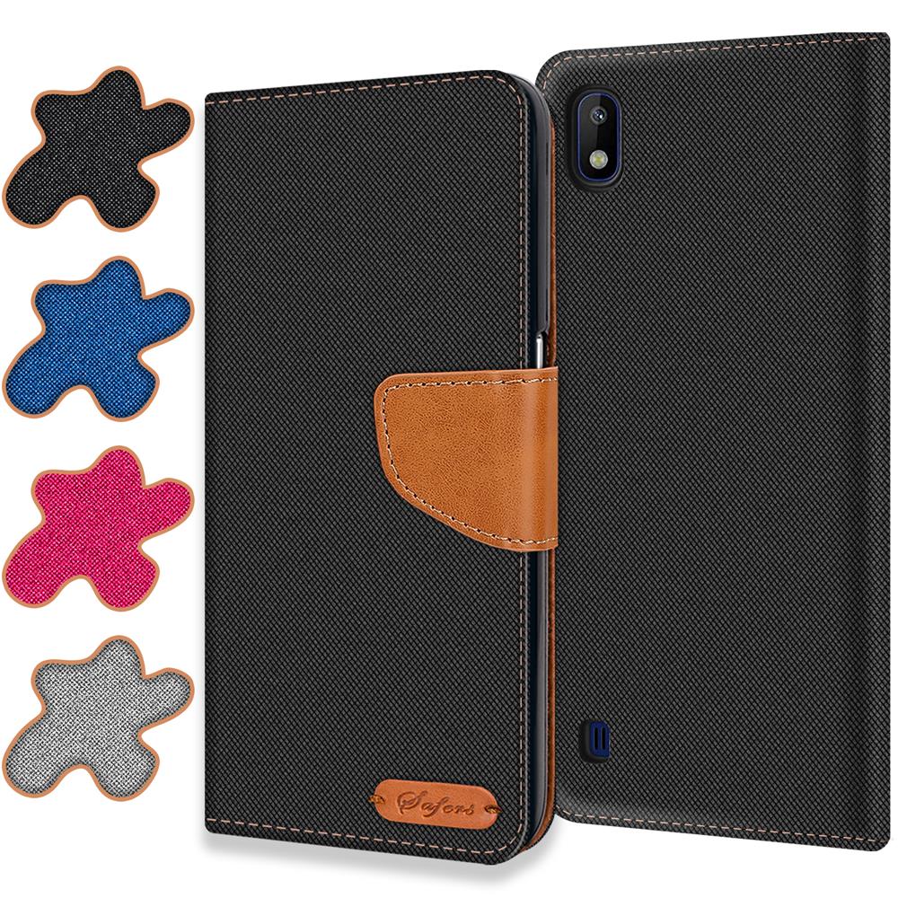 Textil Wallet für Samsung Galaxy A10