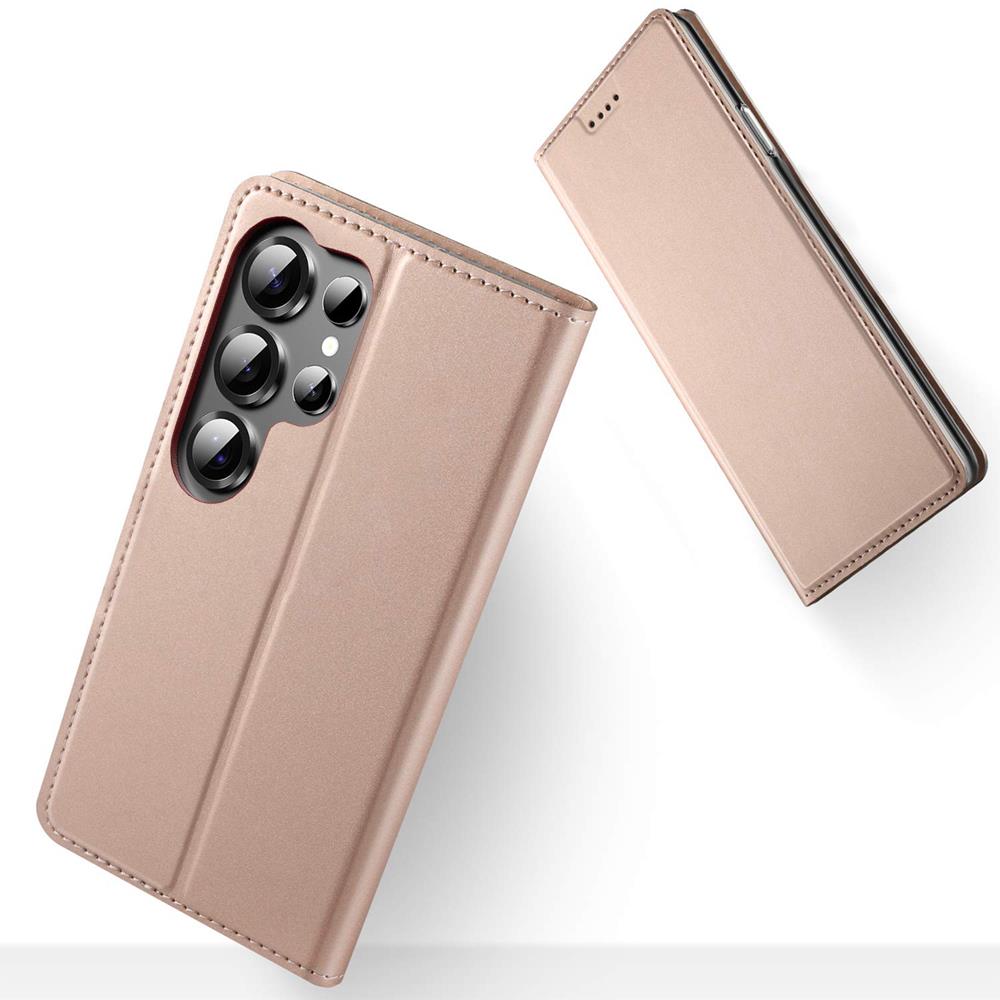 Electroplated Flip für Samsung Galaxy S25 Ultra in Rosegold