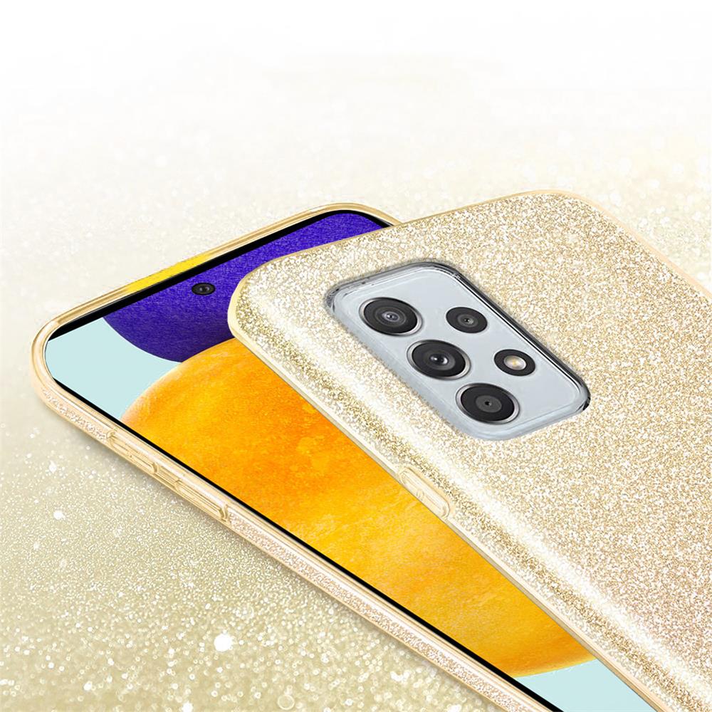 Shiny TPU für Samsung Galaxy A53 5G in Gold
