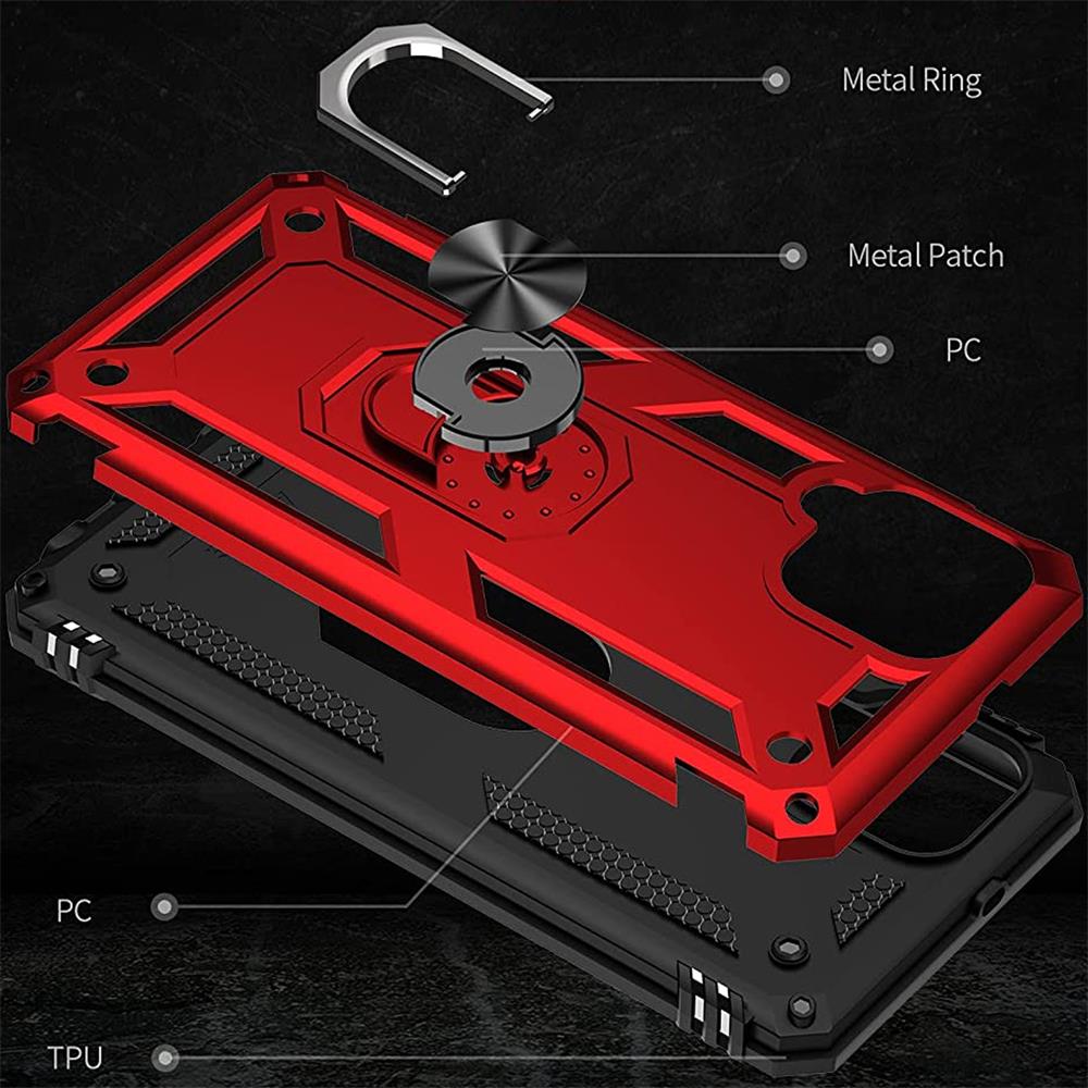 Army Case für Samsung Galaxy A22 4G / M32 / M22 in Rot