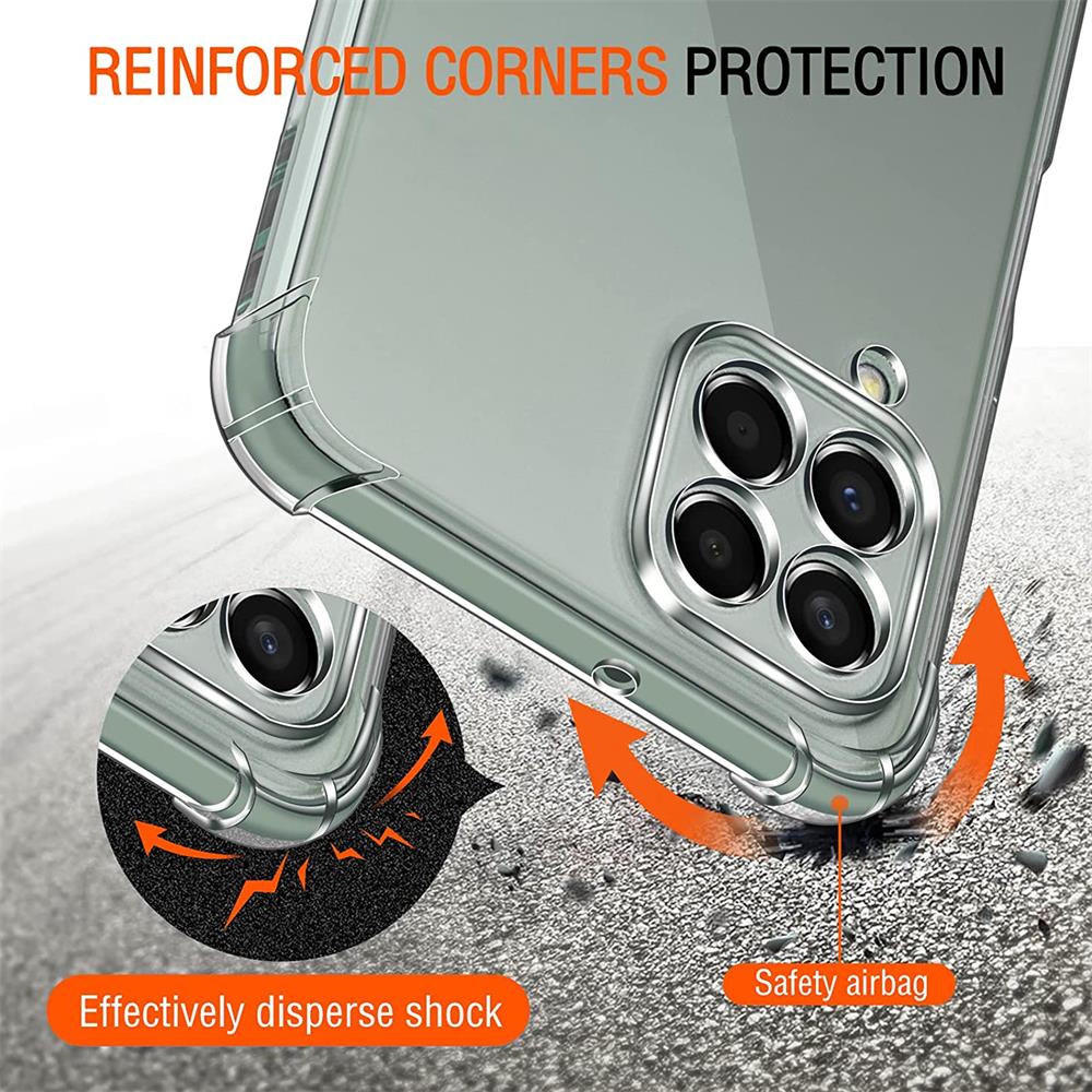 Rugged TPU für Samsung Galaxy M33 5G in Transparent