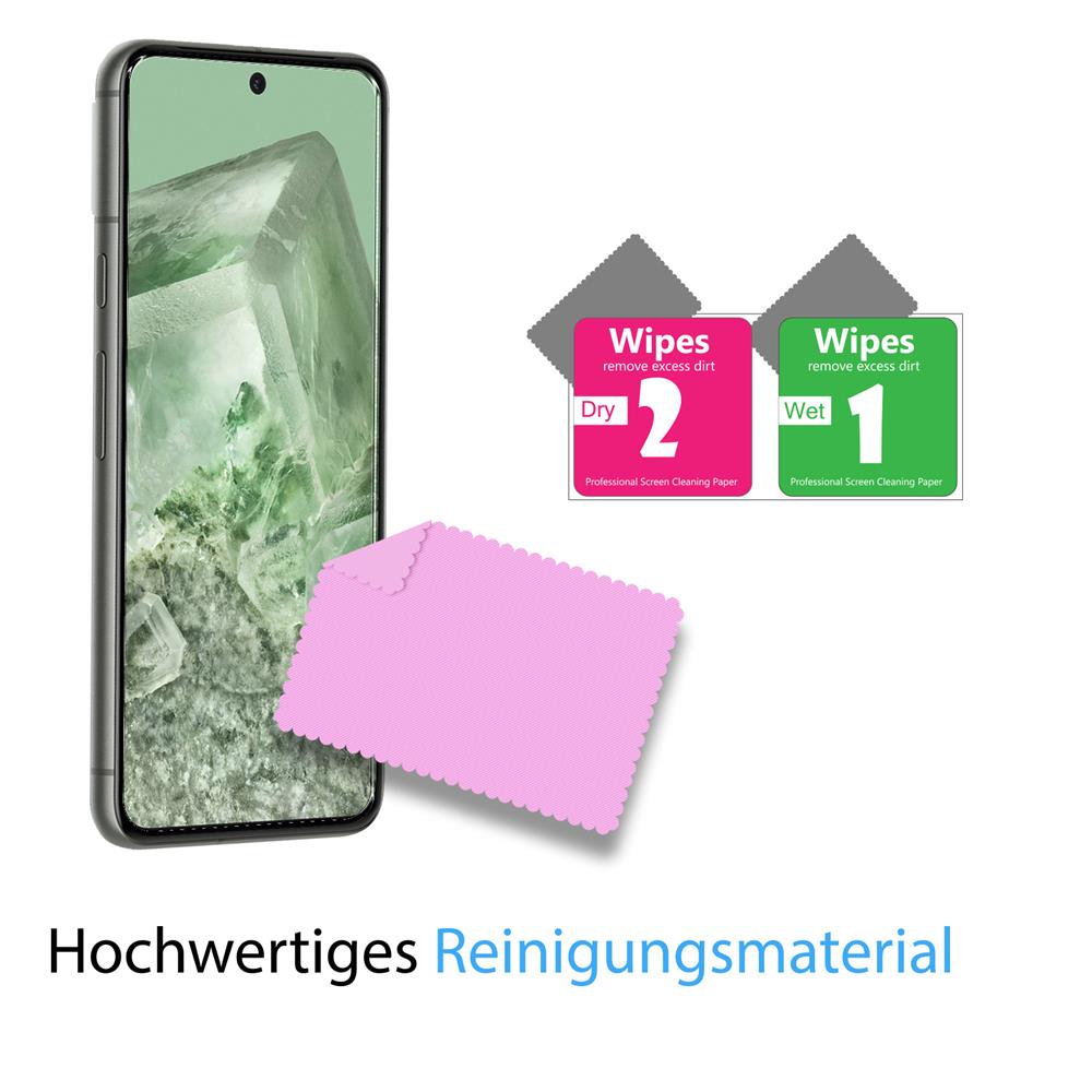 4in1 Glas Set für Google Pixel 8