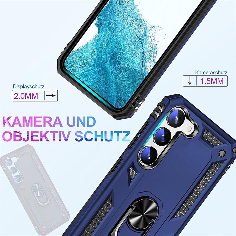 Army Case für Samsung Galaxy S23 Plus in Blau