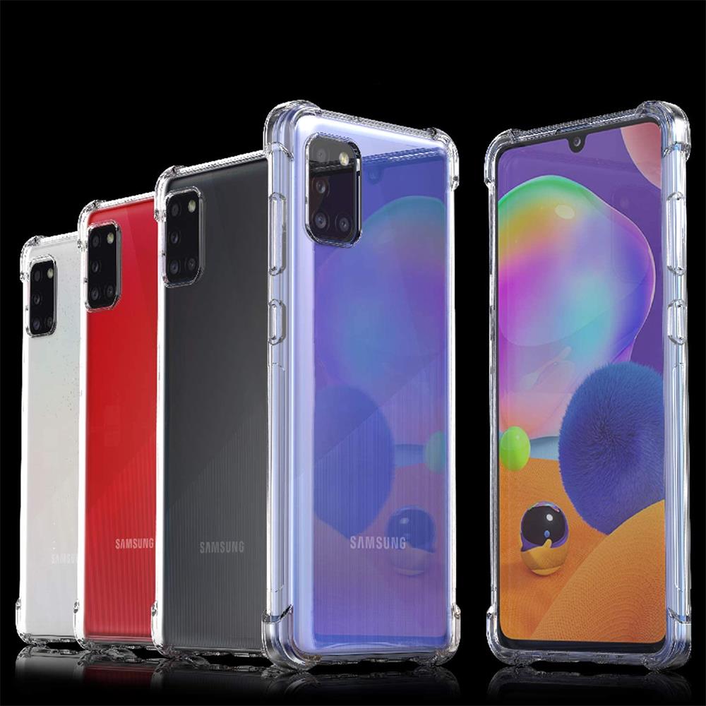 Rugged TPU für Samsung Galaxy A31 in Transparent