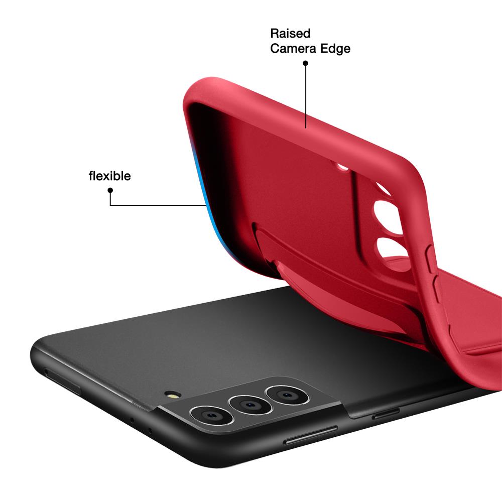 Card Case für Samsung Galaxy S24 Plus in Rot