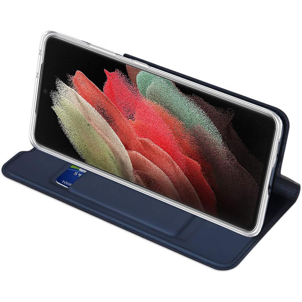 Electroplated Flip für Samsung Galaxy S23 Ultra in Blau