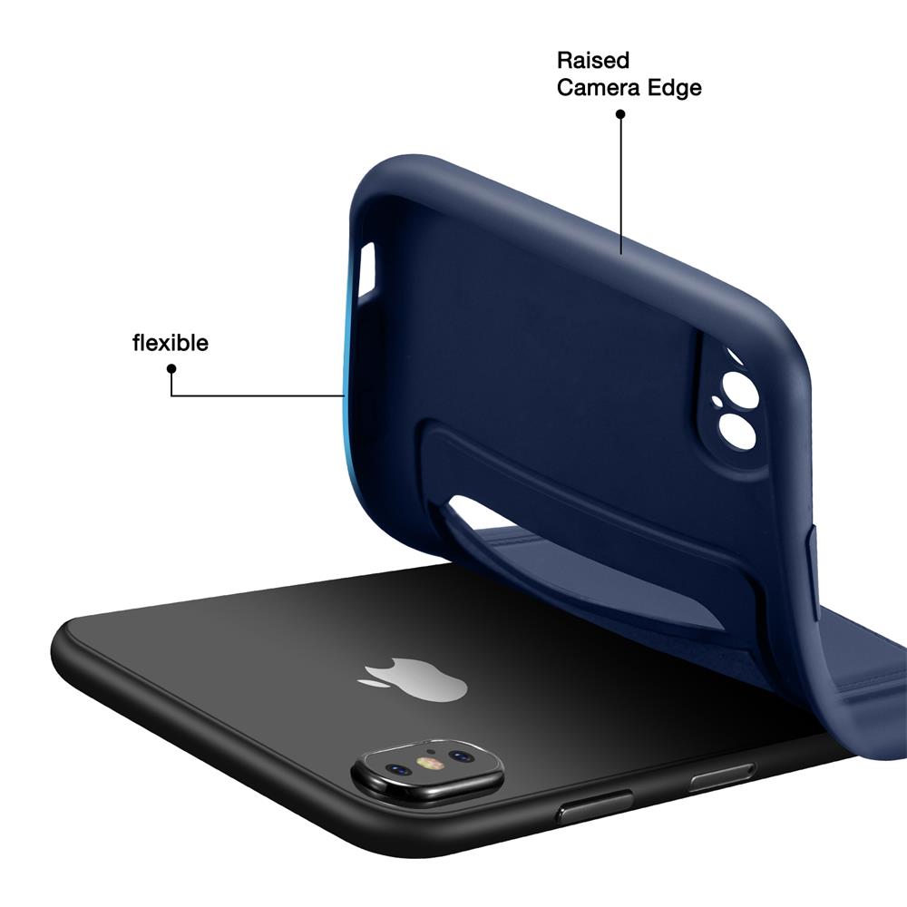 Card Case für Apple iPhone X / XS in Blau
