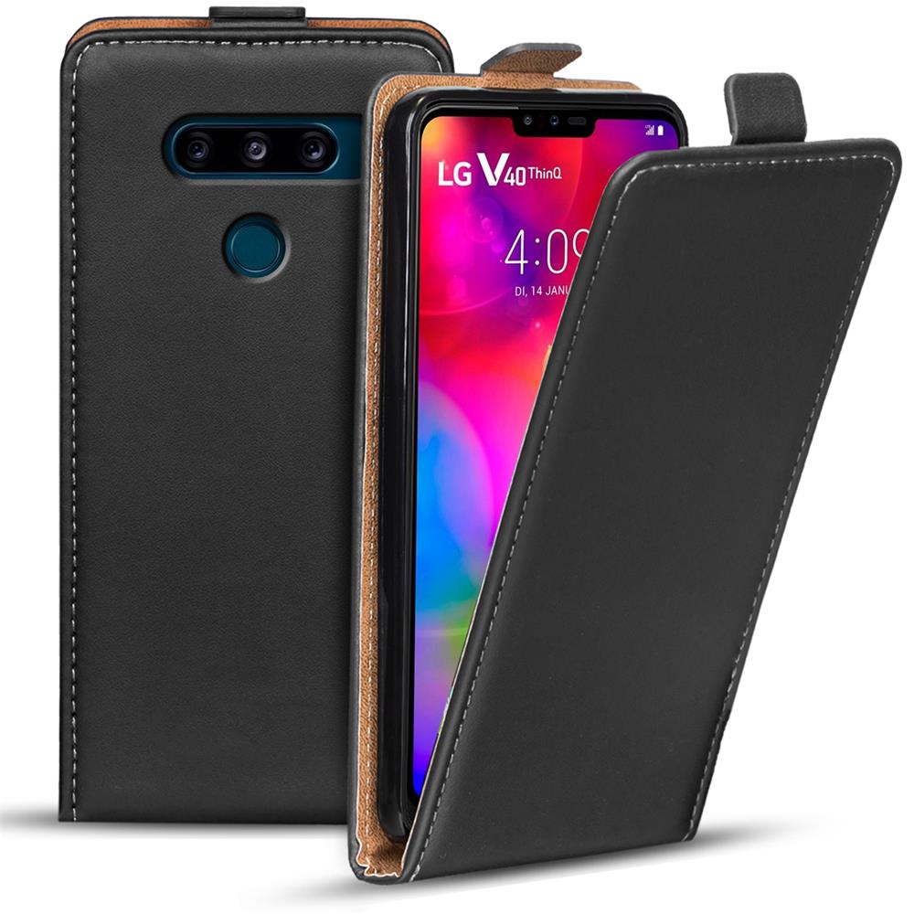 Basic Flip für LG V40 in Schwarz