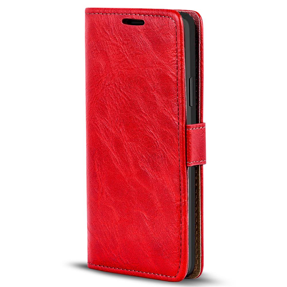 Retro Wallet für Apple iPhone 11 Pro Max in Rot