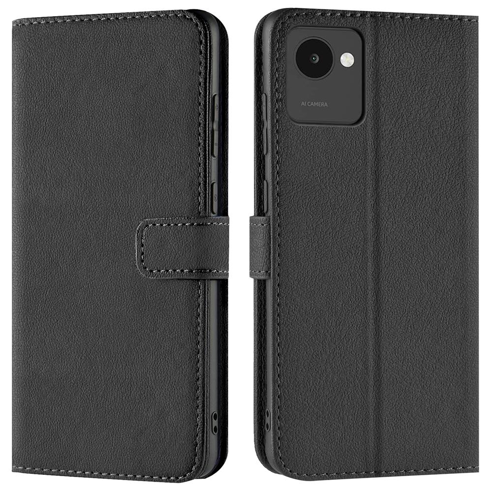 Basic Wallet für Realme Narzo 50i Prime in Schwarz