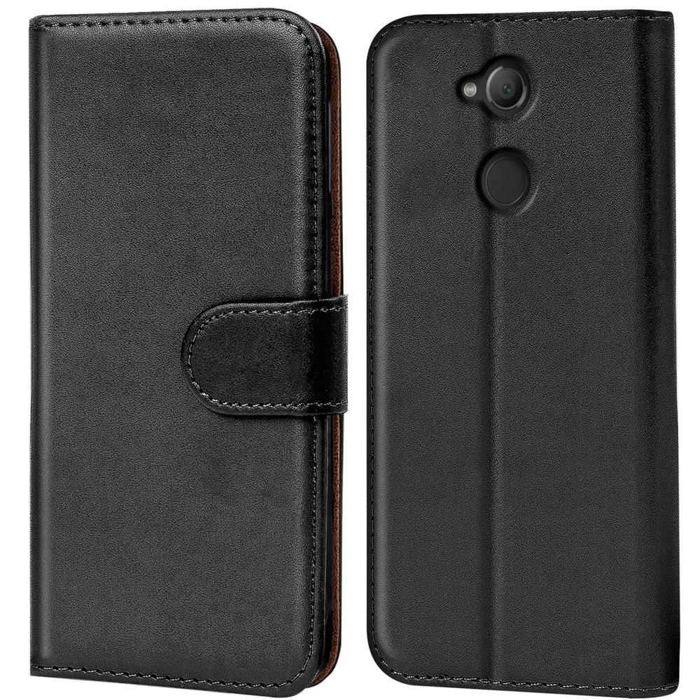 Basic Wallet für Sony Xperia XA2 in Schwarz