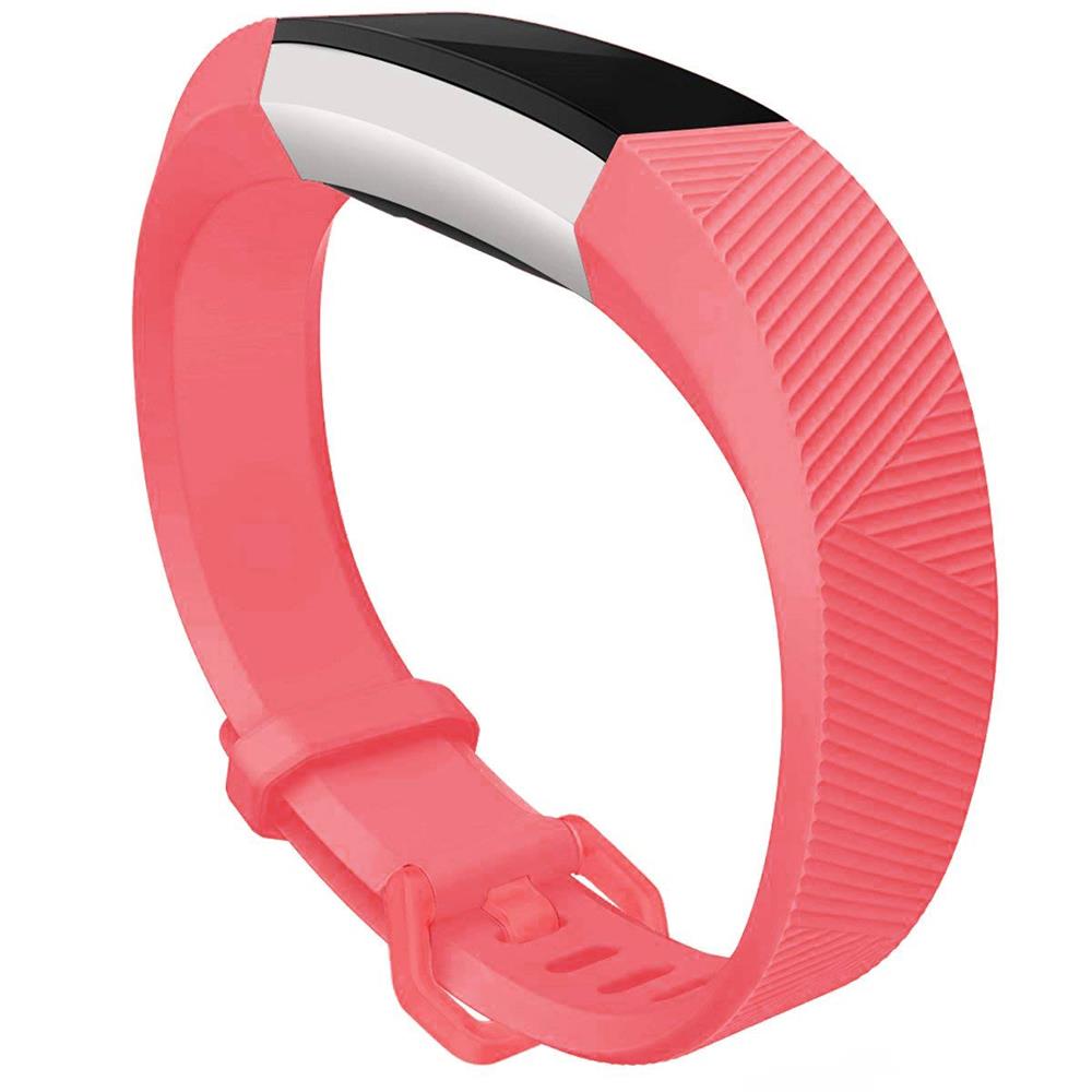 Fitnessarmband TPU für Fitbit Alta / HR - Größe S in Pink
