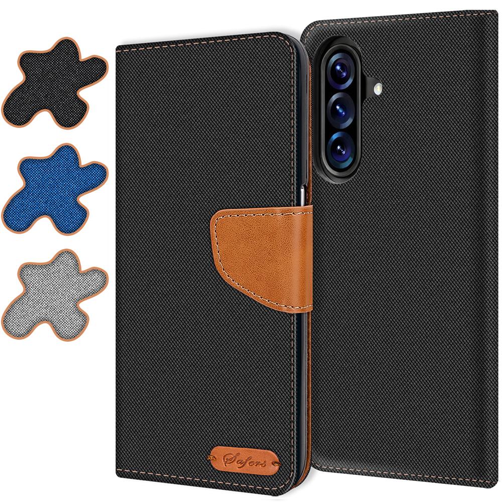 Textil Wallet für Samsung Galaxy A27 5G
